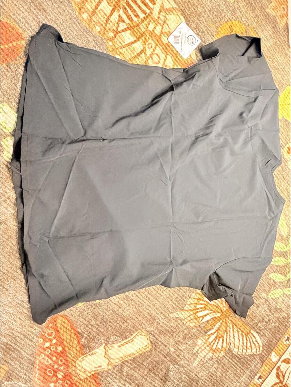 Divine Curves Scrub Set NWT 2X Black Medical Uniform Top & Pants Plus Size - Picture 4 of 9